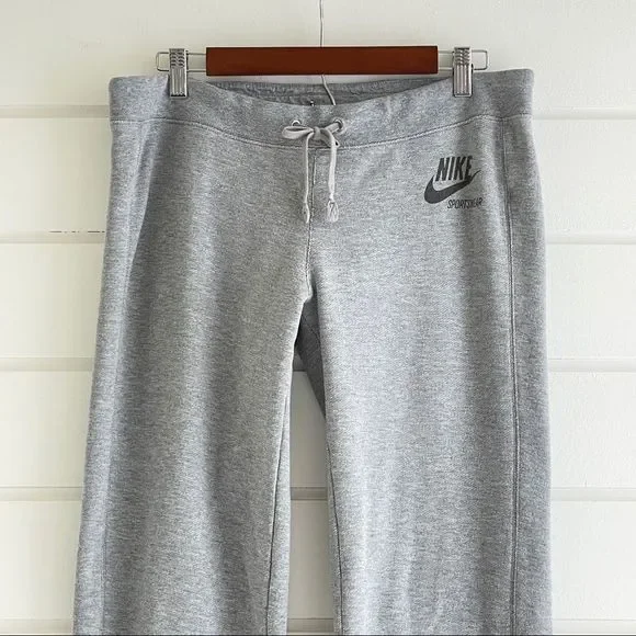 Women's Nike Sportswear Club Fleece Straight-Leg Pants Sweatpant Joggers Medium - Picture 4 of 11